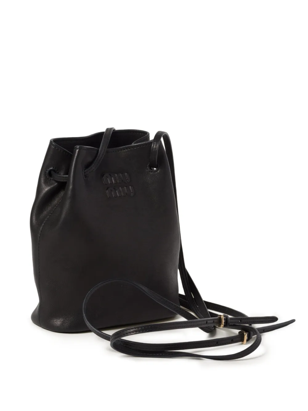 Miu Miu nappa-leather mini bag - Nero
