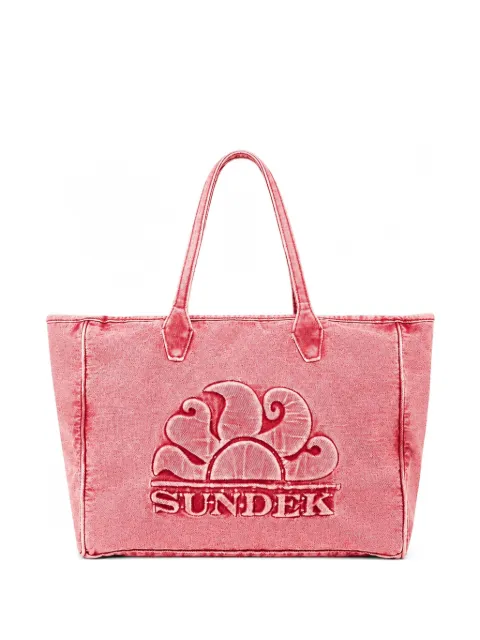 Sundek Roberts logo-detail tote bag
