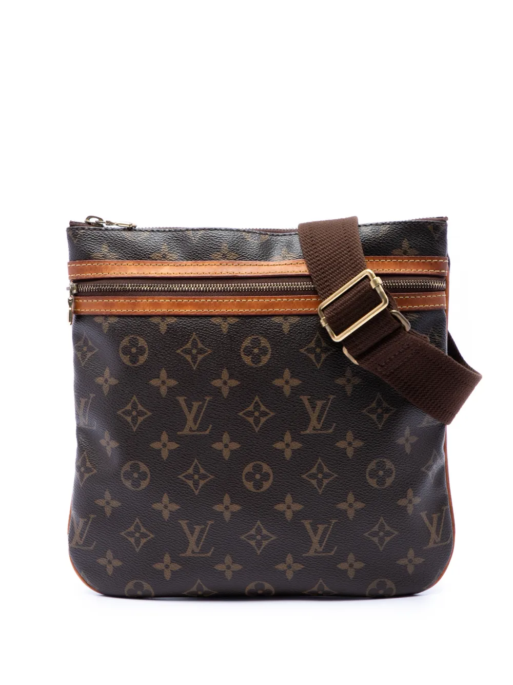 Louis Vuitton Pre-Owned 2010 Monogram Bosphore Pochette crossbody bag - Marrone