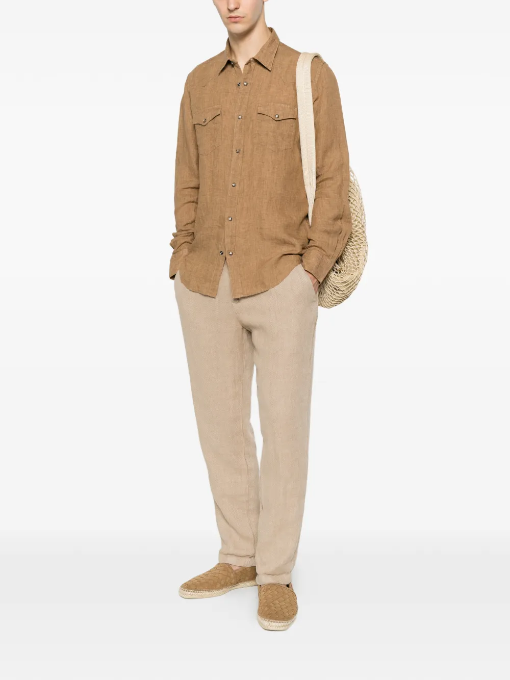 Myths Plooibroek Beige