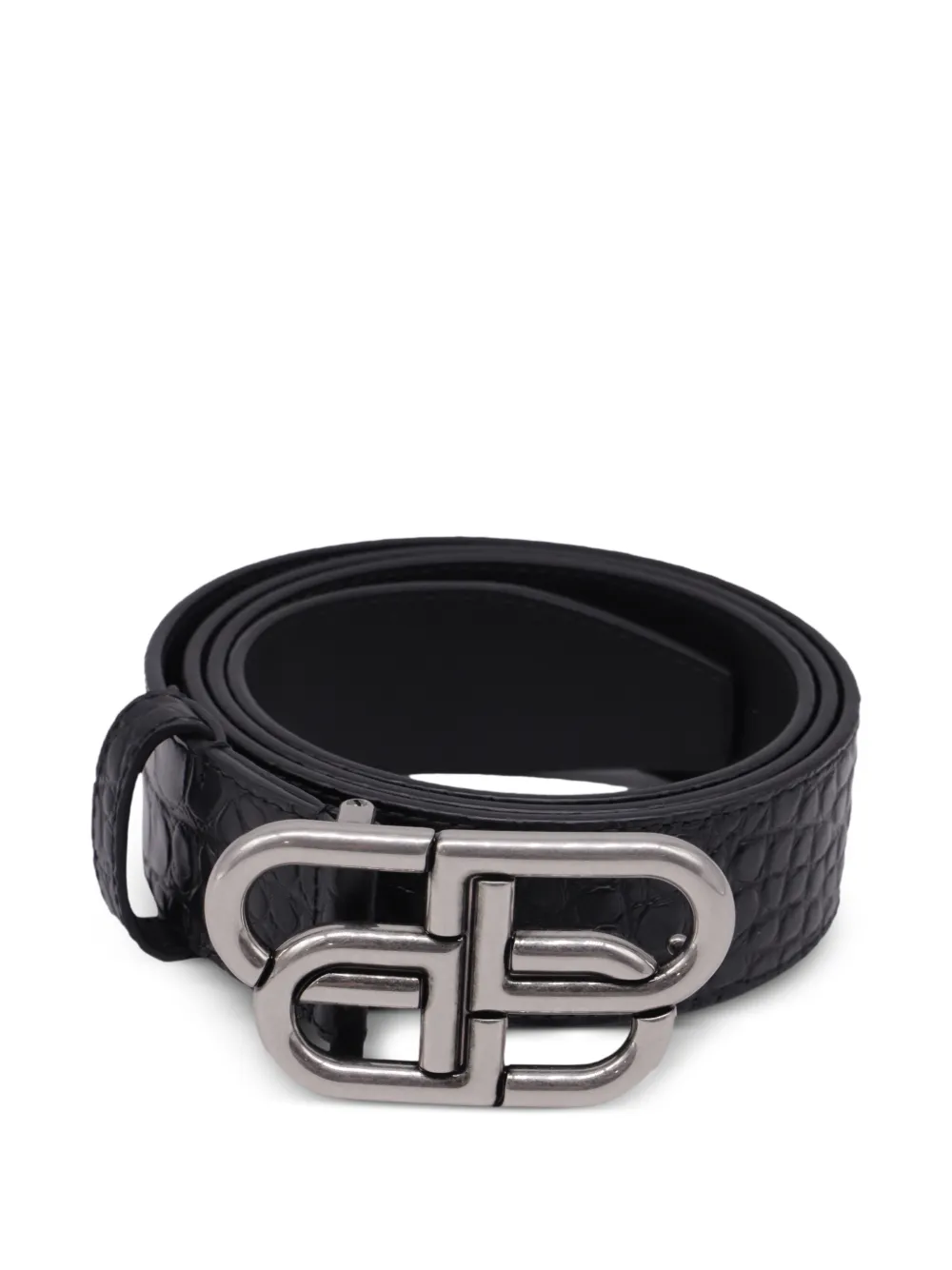 Balenciaga Pre-Owned 2022 B-buckle belt - Nero