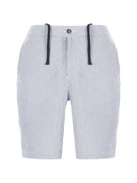 MC2 Saint Barth striped drawstring shorts
