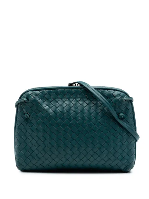 Bottega Veneta Pre-Owned 2012-2026 Nappa Intrecciato Nodini crossbody bag