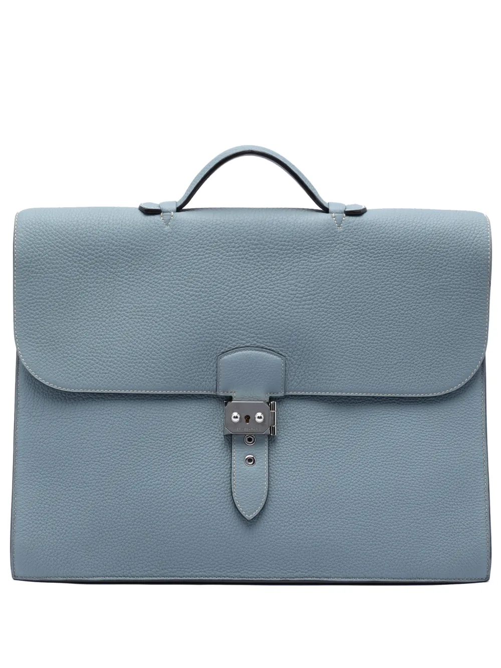 Hermès Pre-Owned 2012 Togo Sac a Depeches 38 business bag - Blu