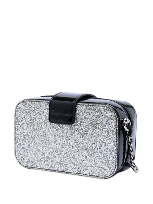 CHANEL Pre-Owned 2017-2018 Glitter Patent Evening On The Moon