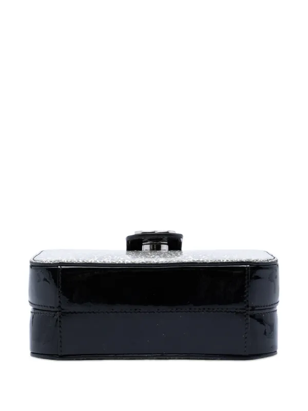 CHANEL Pre-Owned 2017-2018 Glitter Patent Evening On The Moon