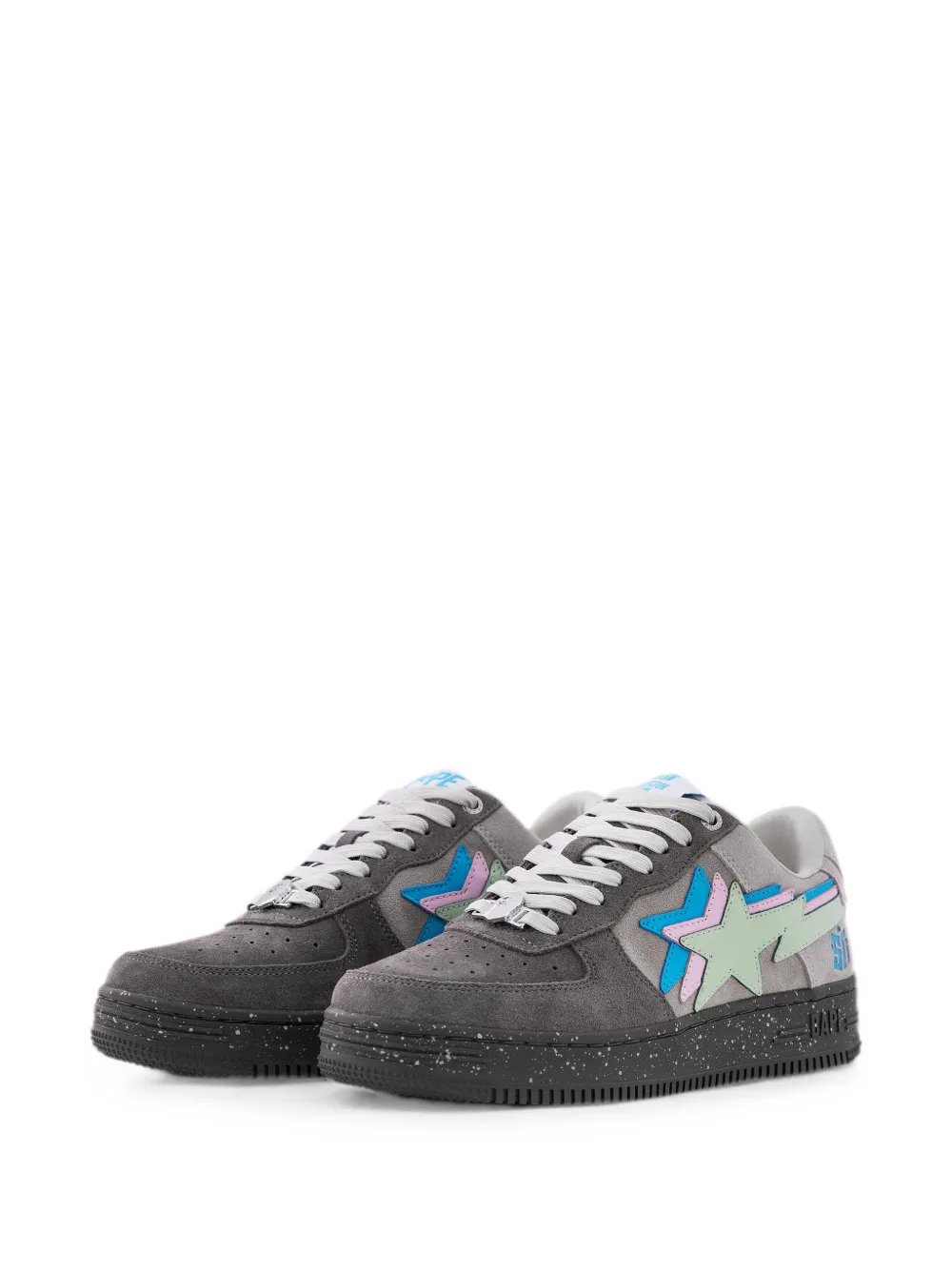 A BATHING APE x Sneaker News Bape Sta Bape sneakers Grijs
