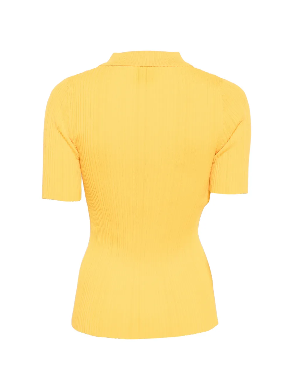 MOSCHINO JEANS T-shirt met geborduurd logo Geel