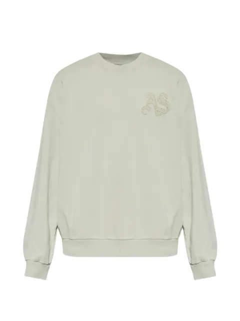 AllSaints Insignia logo-patch sweater