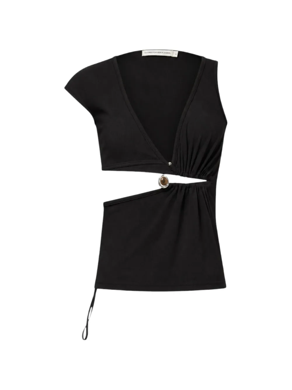 Christopher Esber cut-out ruched top