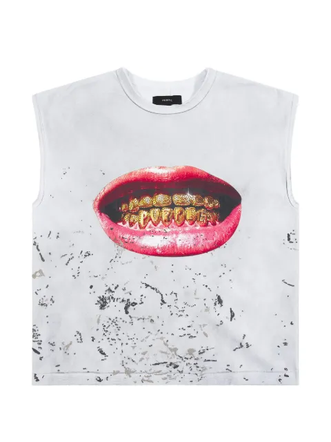 Purple Brand playera con estampado gráfico