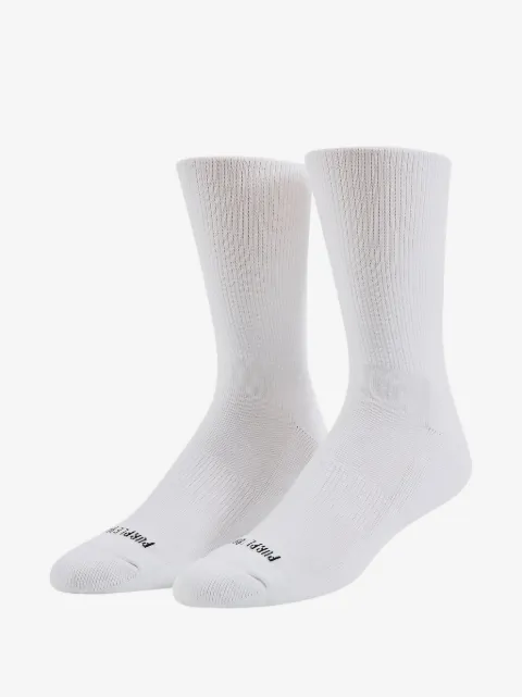 Purple Brand logo-print crew socks