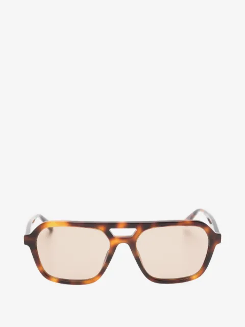 Saint Laurent Eyewear Óculos de sol piloto SL 905 com dupla ponte