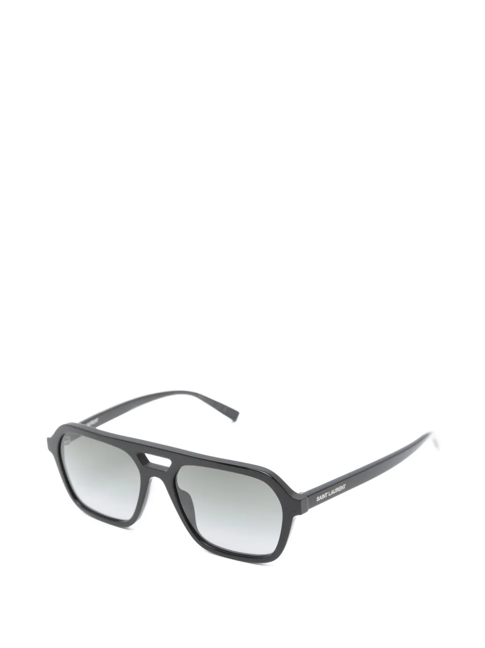 Saint Laurent Eyewear SL 905 zonnebril met dubbele neusbrug Zwart