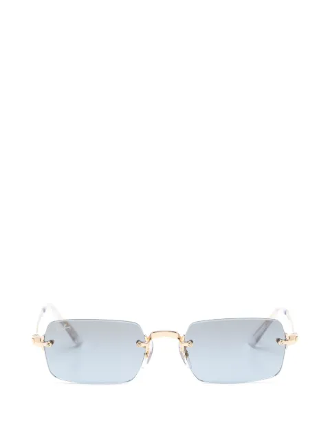 Ray-Ban x A$AP ROCKY rimless rectangle-frame sunglasses