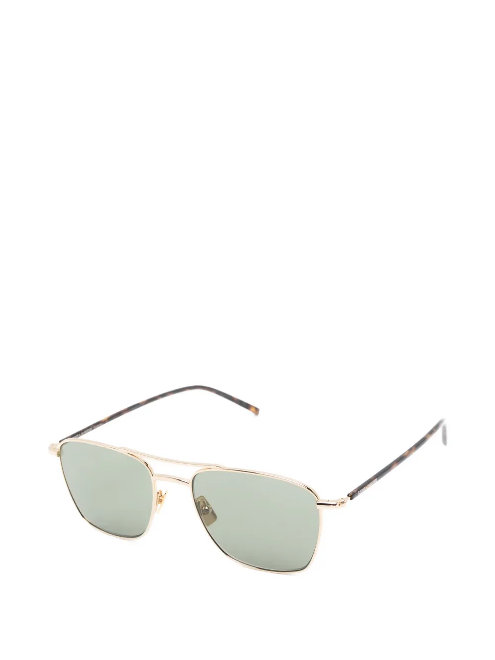 Saint Laurent Eyewear SL 866 zonnebril met rechthoekig montuur Goud