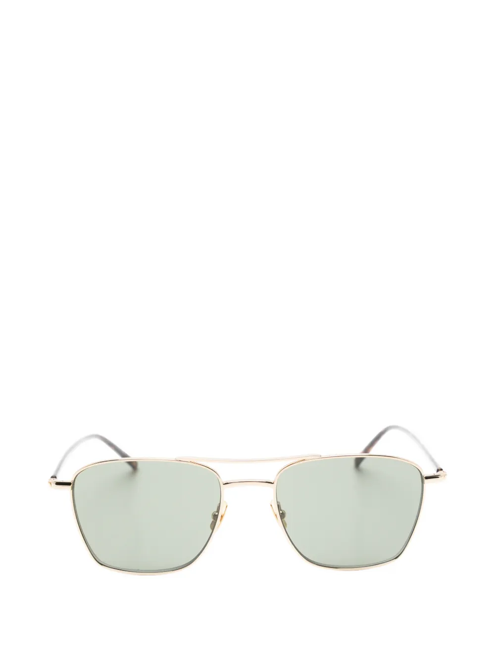 Saint Laurent Eyewear SL 866 rectangle-frame sunglasses - Gold