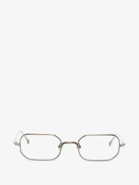 Matsuda lentes con armazón geométrica