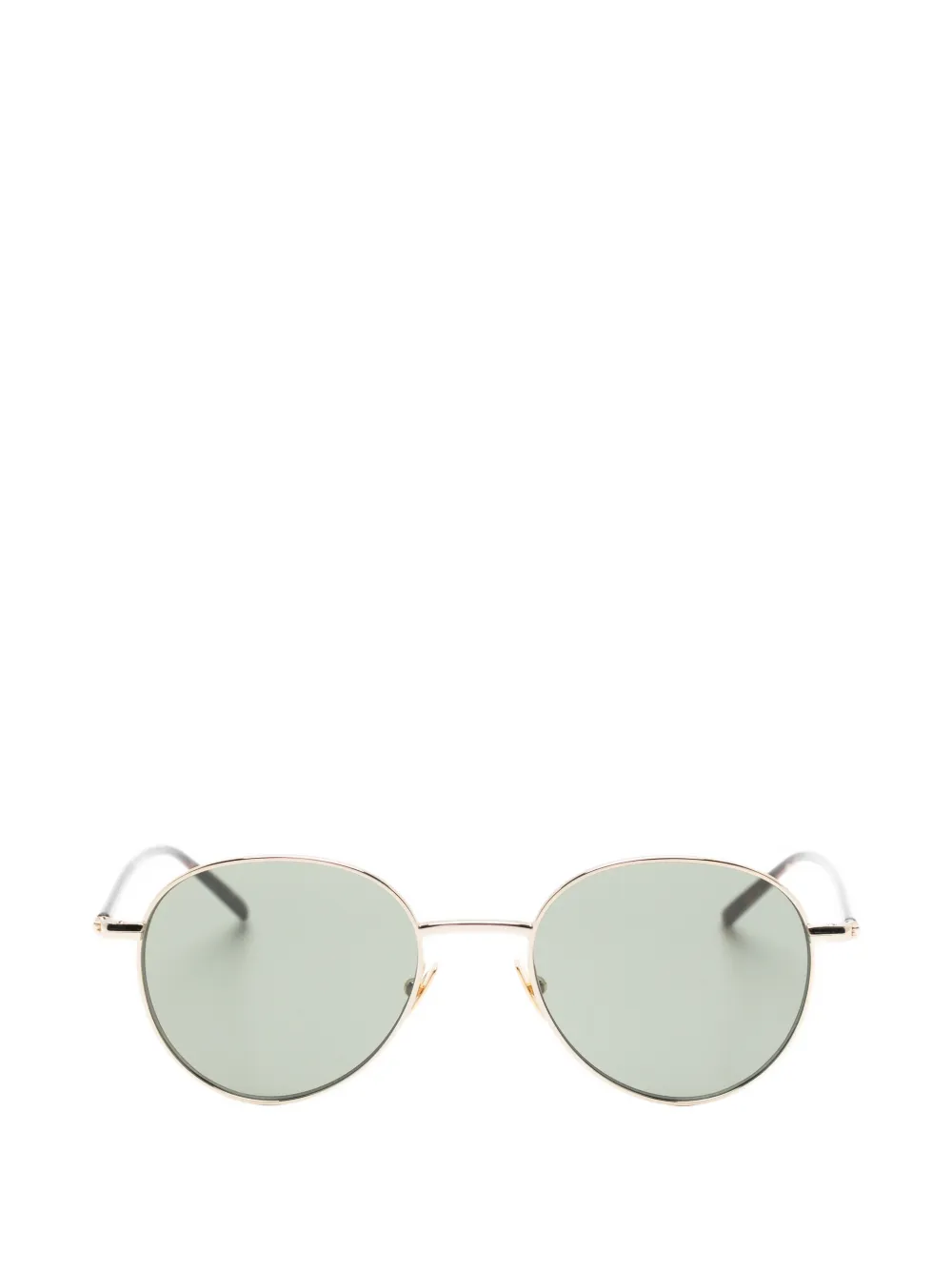 Saint Laurent Eyewear Occhiali da sole tondi - Oro