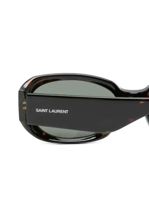 小物 Y2K Saint Laurent  Oval Sunglasses Saint Laurent oval-frame Sunglasses | Black | FARFETCH GE