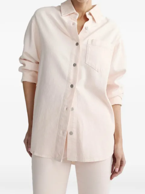 DL1961 camisa vaquera Faye con bolsillo en el pecho
