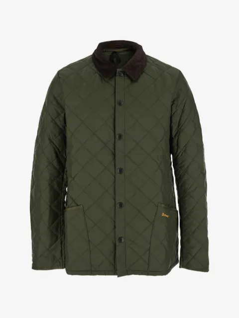 Barbour doudoune Heritage Liddesdale à col en velours côtelé