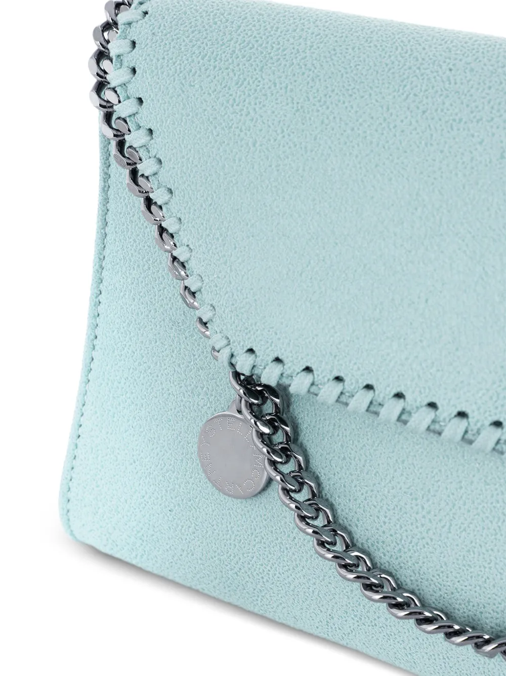 Stella McCartney Falabella schoudertas met stiksel afwerking Blauw