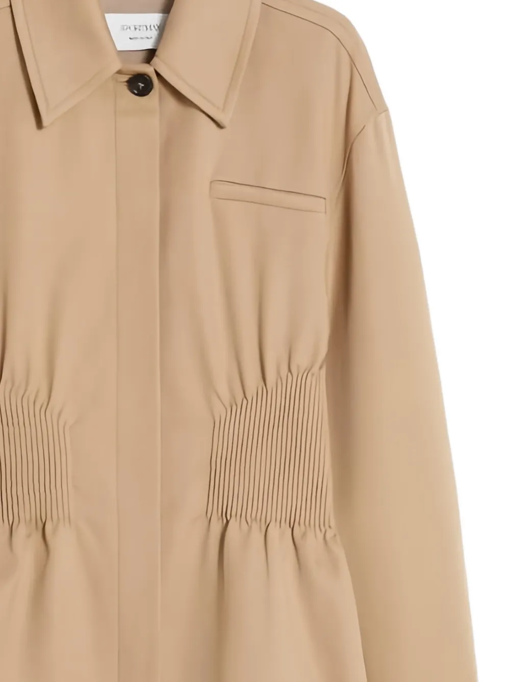 Sportmax Jack met gelaagde taille Beige