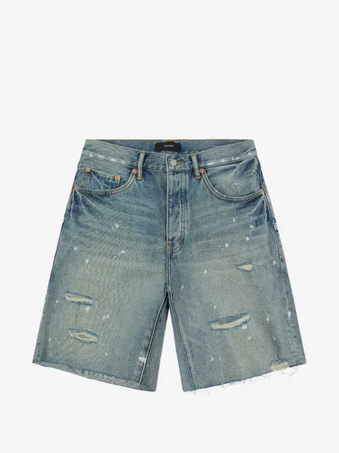 Purple Brand painterly shorts i flæser