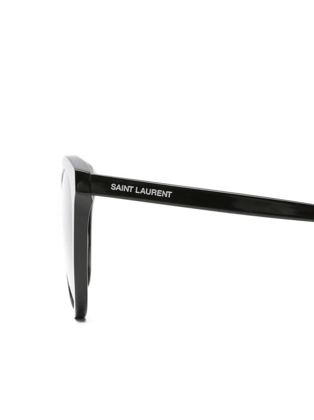 Saint Laurent Eyewear Zonnebril met cat-eye montuur Zwart