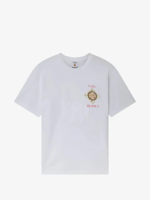 Casablanca logo-print T-shirt
