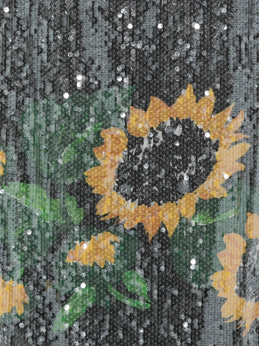 MOSCHINO JEANS Jurk met bloemenprint Zwart