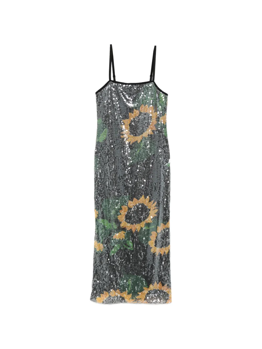 MOSCHINO JEANS floral-print dress - Nero
