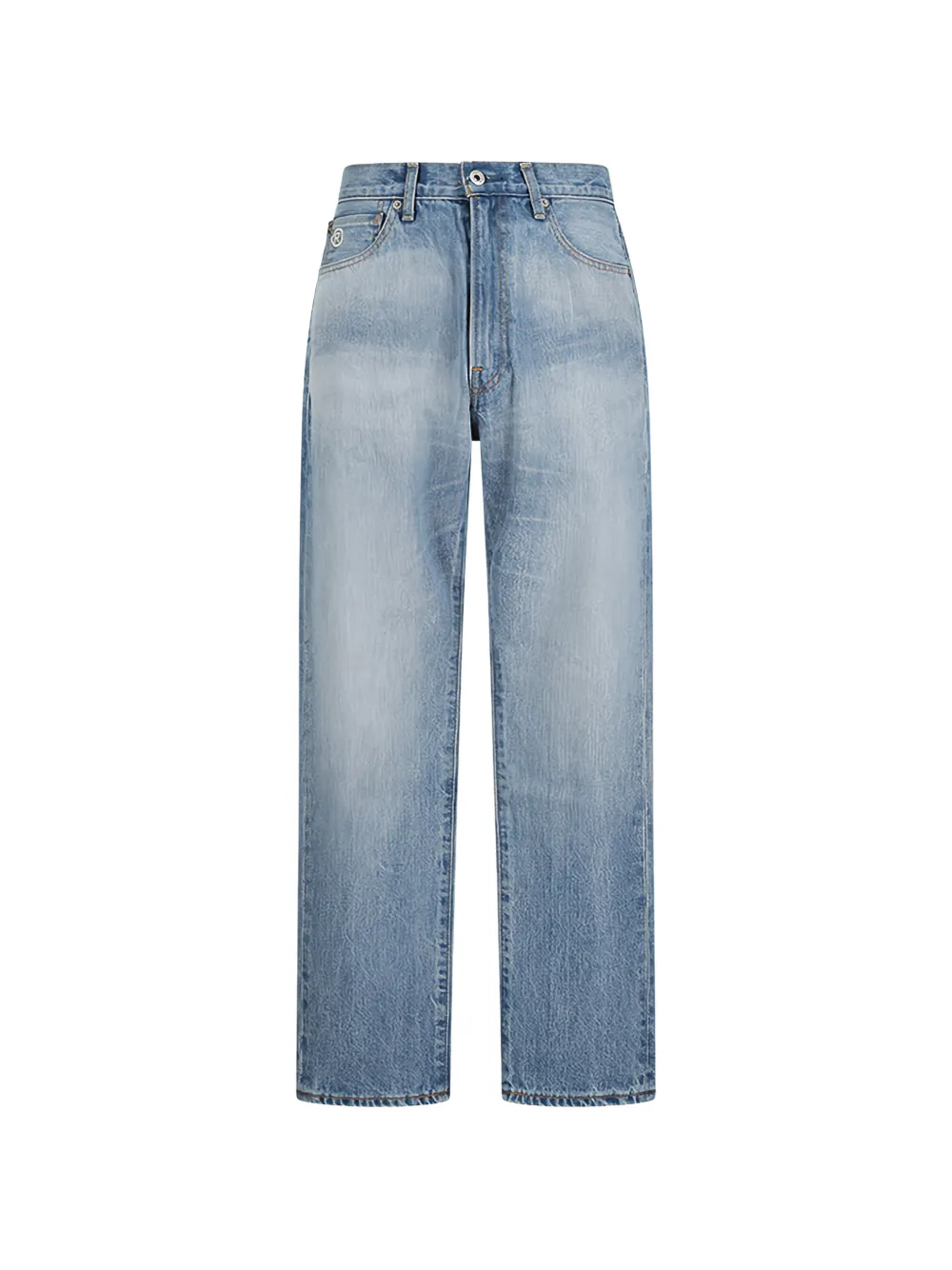 A BATHING APE® Ape Head jeans - Blu