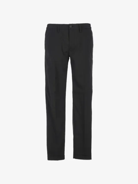Re-Hash button-fastening straight-leg trousers