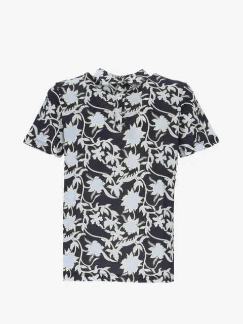 Altea playera tipo polo con estampado floral