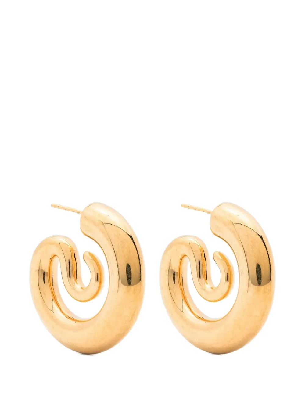 Panconesi Serpent hoop earrings - Oro