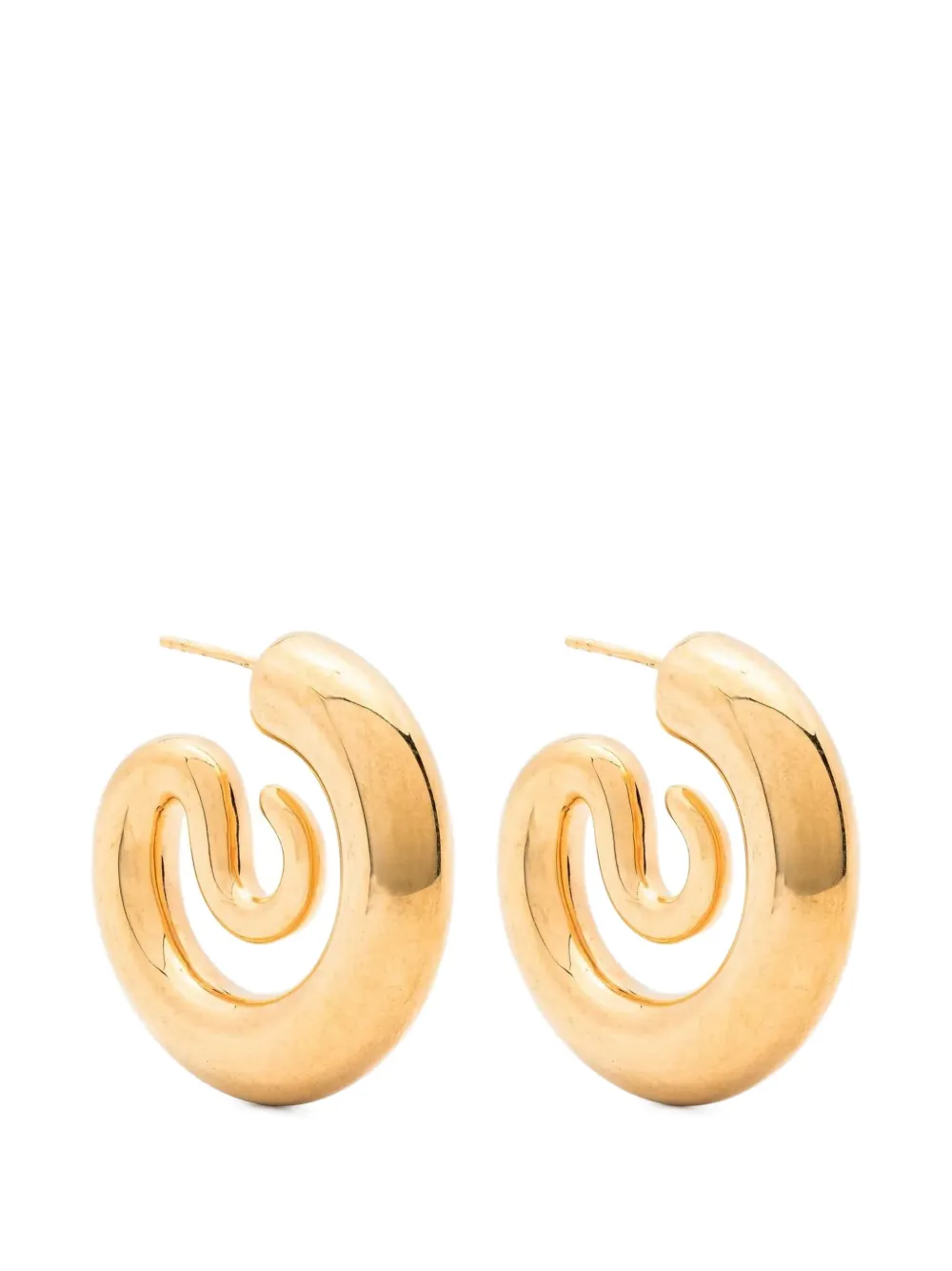 Panconesi Serpent hoop earrings - Oro