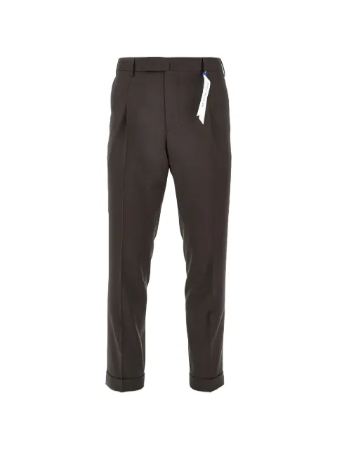 Santaniello pleated wool trousers