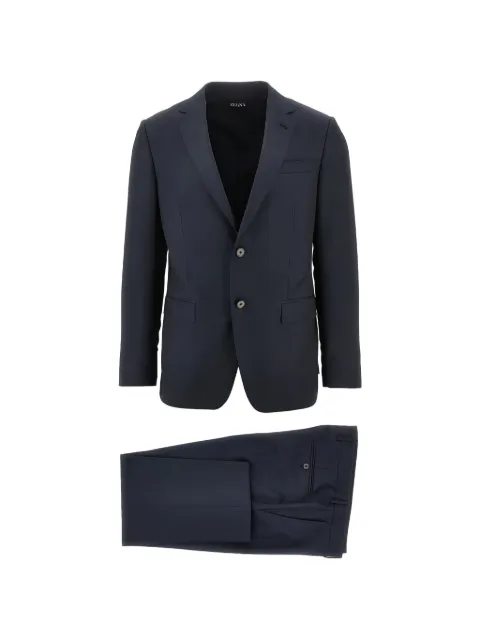 Zegna traje de lana con botones