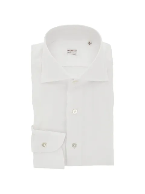 BORRIELLO NAPOLI spread-collar button-up shirt