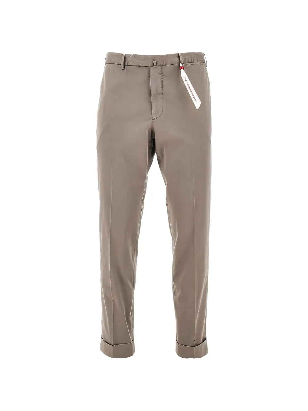 Santaniello straight-leg chino trousers - Nude