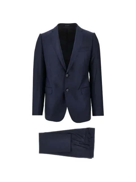 Emporio Armani single-breasted wool suit