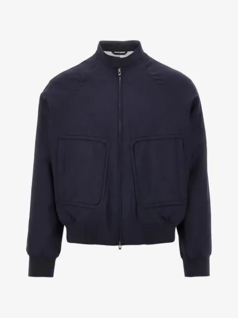Emporio Armani zip-up bomber jacket