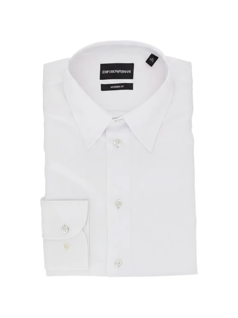 Emporio Armani Modern Fit shirt - Bianco
