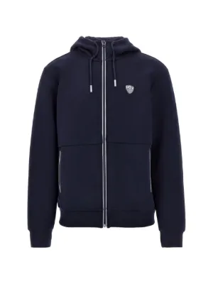 Ea7 Emporio Armani ジップアップ パーカー | ブルー | FARFETCH JP