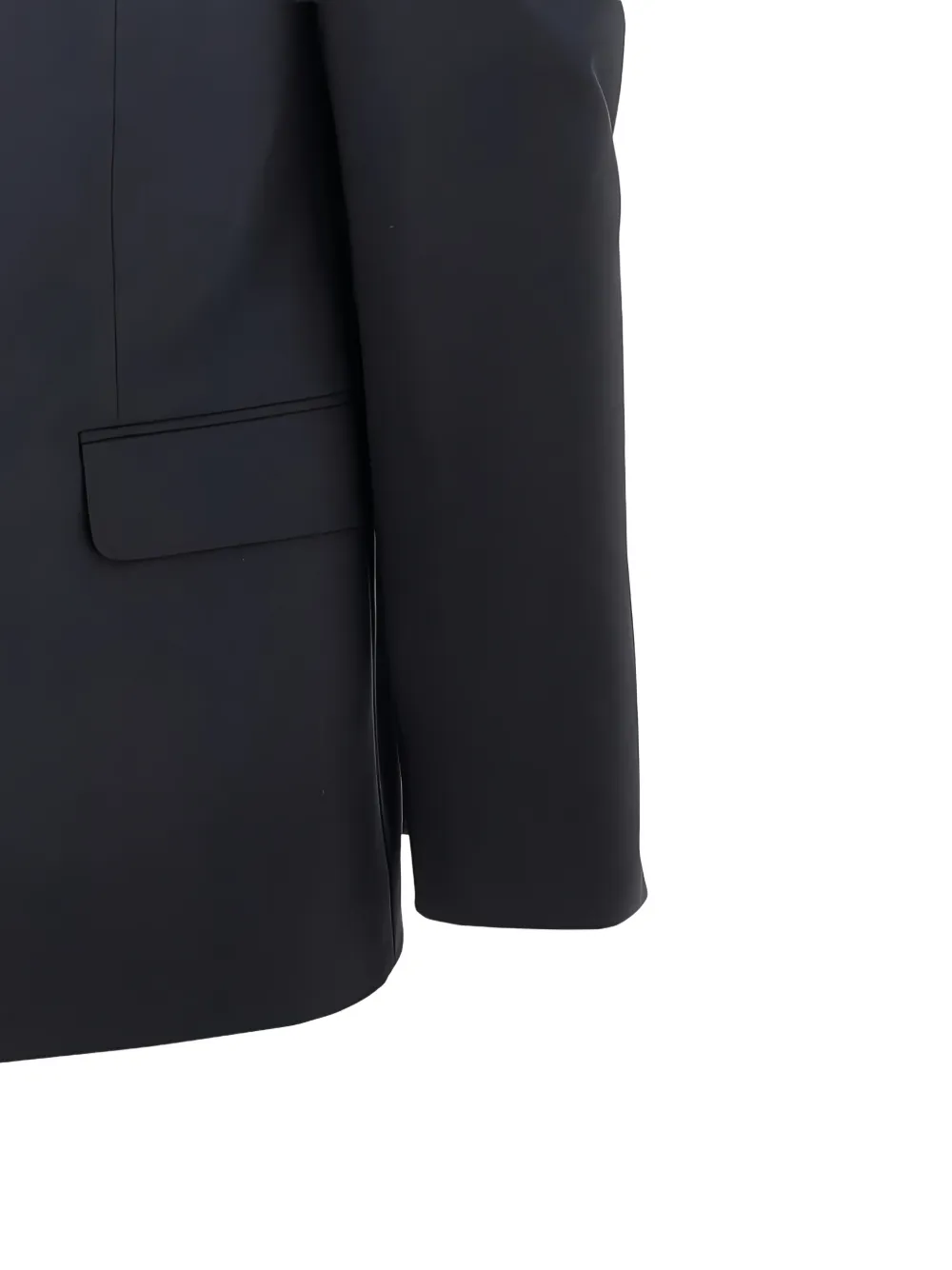 Emporio Armani Pak met enkele rij knopen Zwart