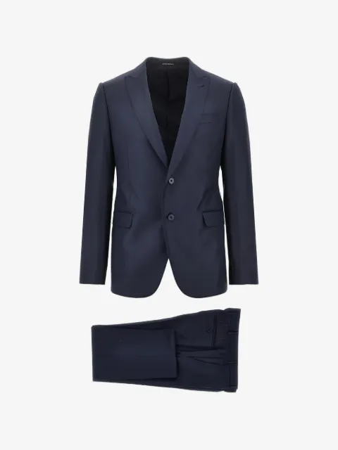 Emporio Armani single-breasted wool suit