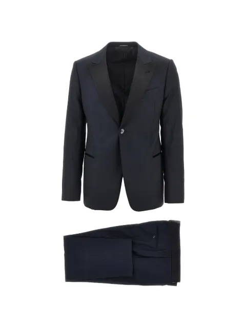 Emporio Armani peak-lapel single-breasted suit