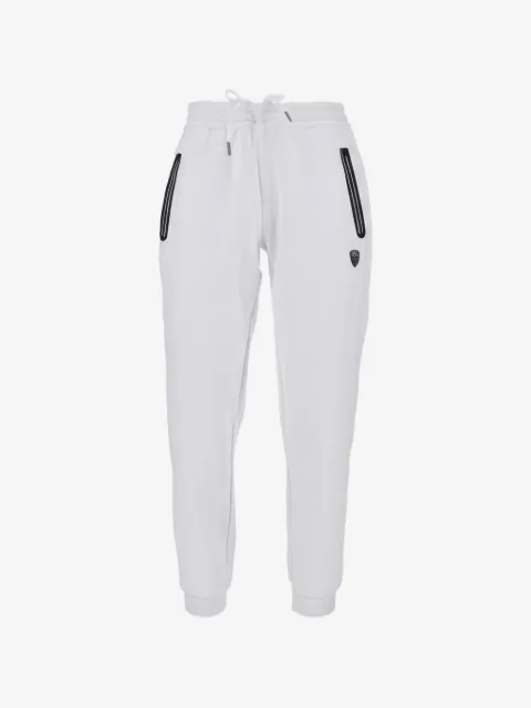 Ea7 Emporio Armani logo-patch drawstring track pants
